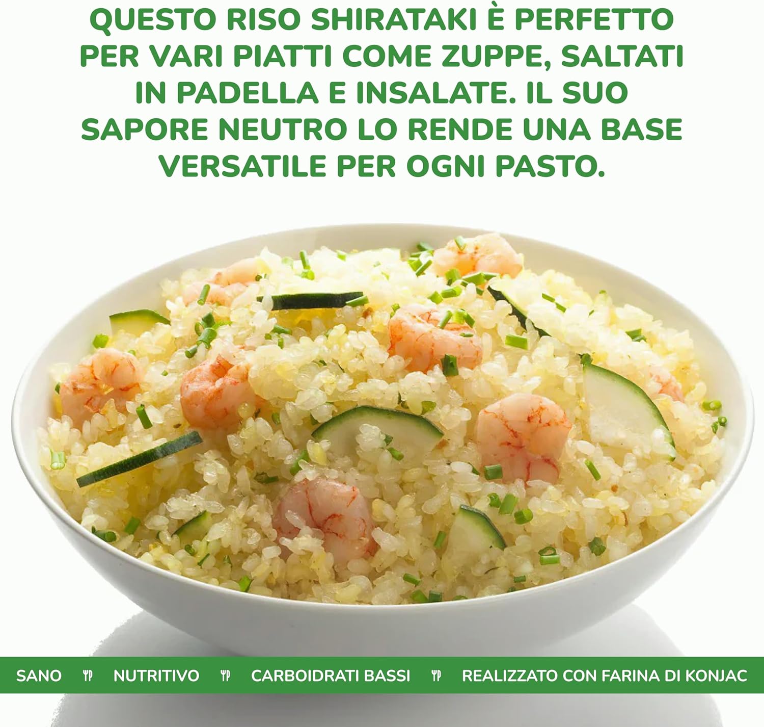 Thumbnail 4 de ZenPasta Riso Shirataki Essiccato – Riso Konjac a Basso Contenuto di Carboidrati, Senza Glutine e Zuccheri