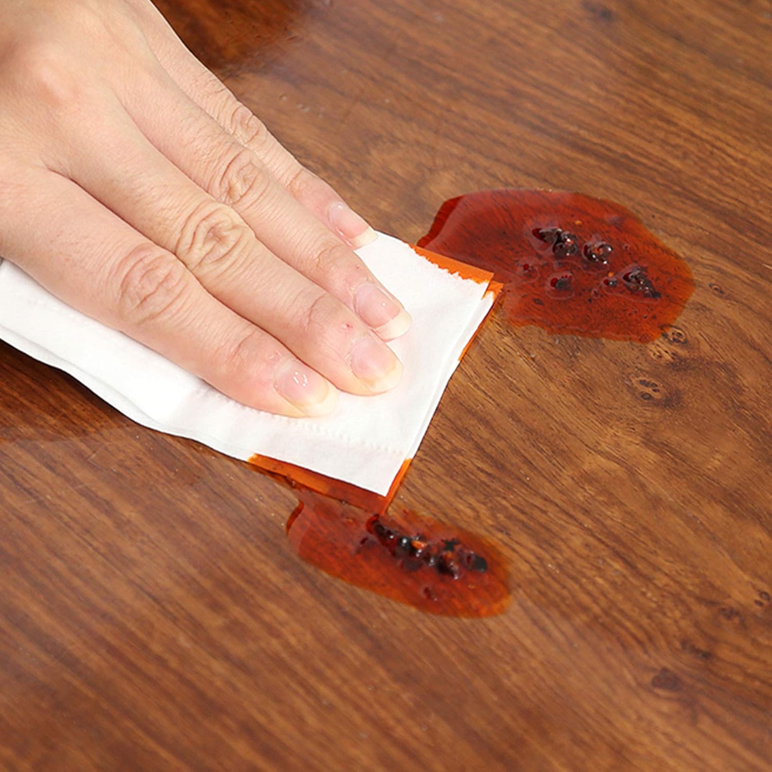 Thumbnail 4 de Fantasnight transparente Klebefolie (PVC) 30 cm × 300 cm – hitzebeständige Küchen- und Wandschutzfolie