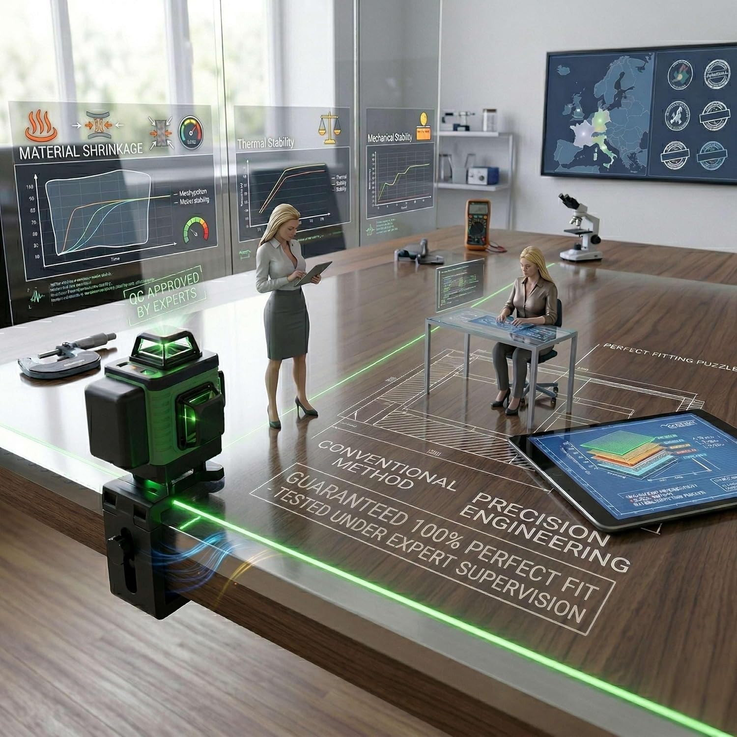 Thumbnail 4 de Artwelt Tischdecke Transparent Tischfolie 2.0 mm (glasklar, weich-PVC) – waschbarer Tischschutz im Wunschmaß