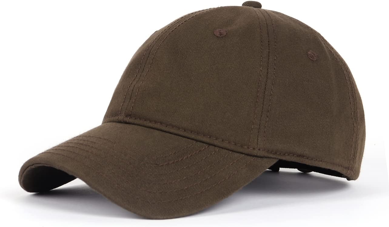 Zylioo Casquette XL/XXL homme grande taille (55 à 65 cm) en coton respirant