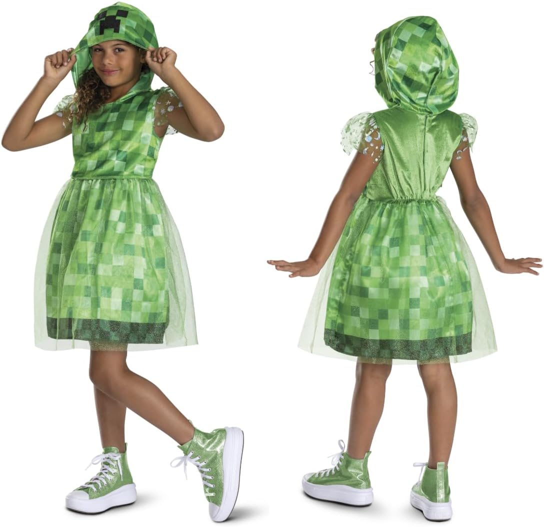 Detalle de Minecraft Disguise Creeper Kostüm Größe 10-12
