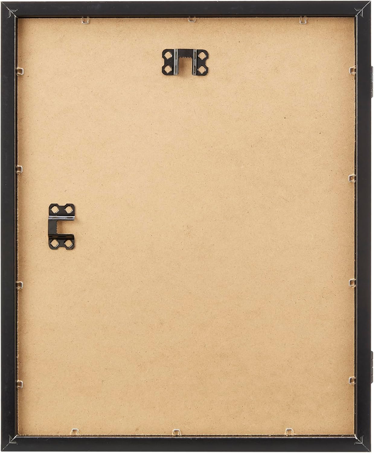 Detalle de Cadre d’art/photo rectangulaire en bois Amazon Basics — 25,4 x 31,7 cm, noir