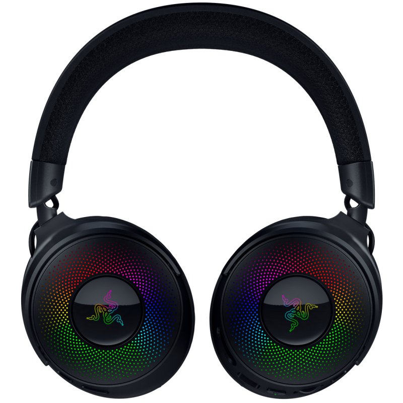 Detalle de Razer Kraken V4 Pro Auriculares Gaming RGB inalámbricos