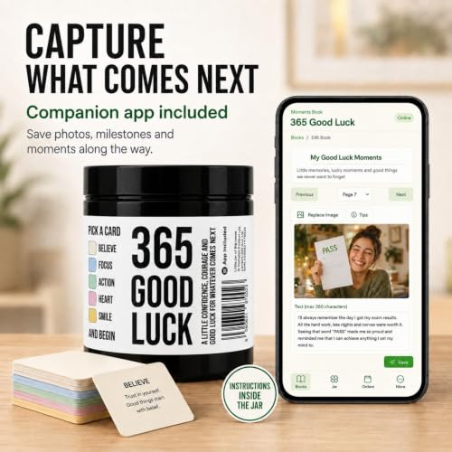Thumbnail 5 de 365 Good Luck Gift – One Message for Every Day of the Year (Standard) by Little Jar of Big Ideas