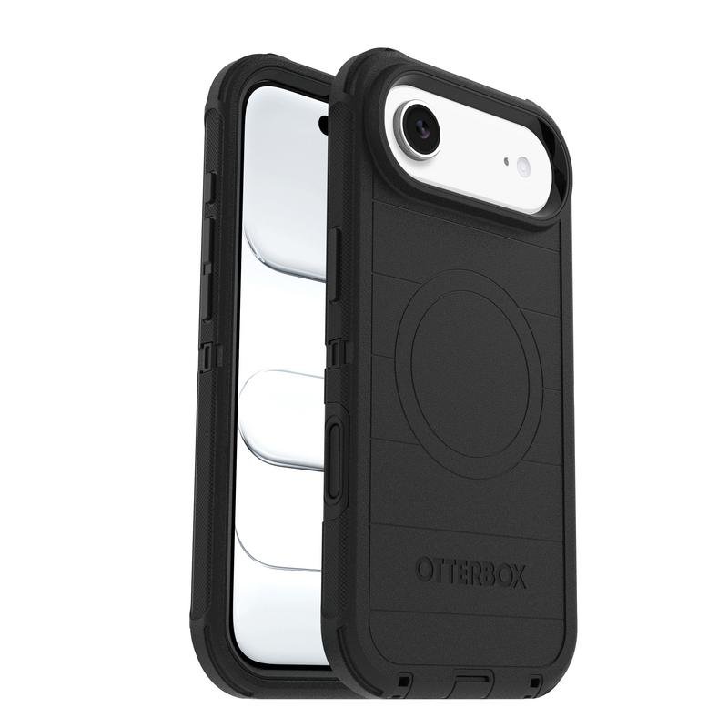 Detalle de Funda OtterBox Defender Pro MagSafe para iPhone 17 Air – Negra, Policarbonato