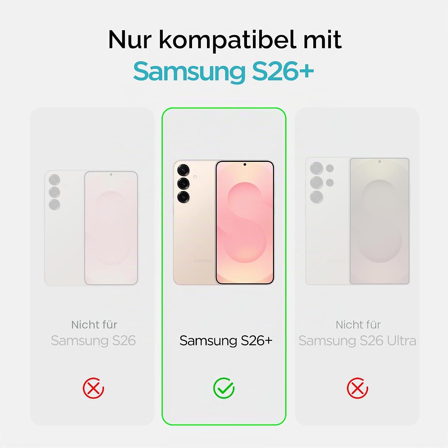 Detalle de INGIDO Hülle für Samsung Galaxy S26 Plus – Liquid Silikon Schutzhülle mit Kameraschutz, Mitternachtsblau (6,7 Zoll, 2026)
