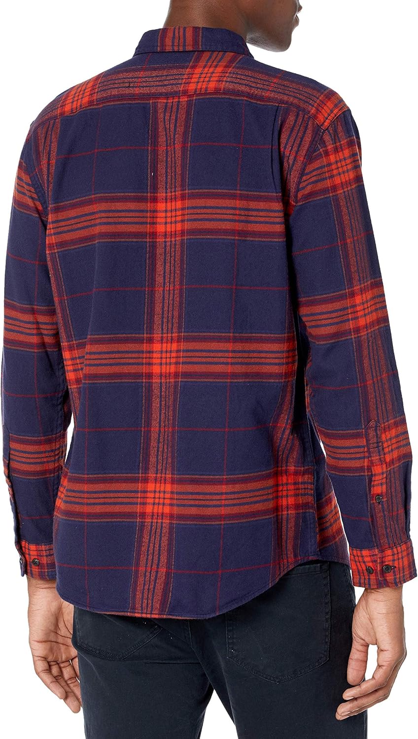 Thumbnail 3 de Herren Langarm-Flanellhemd von Amazon Essentials – Regular Fit mit Knopfleiste
