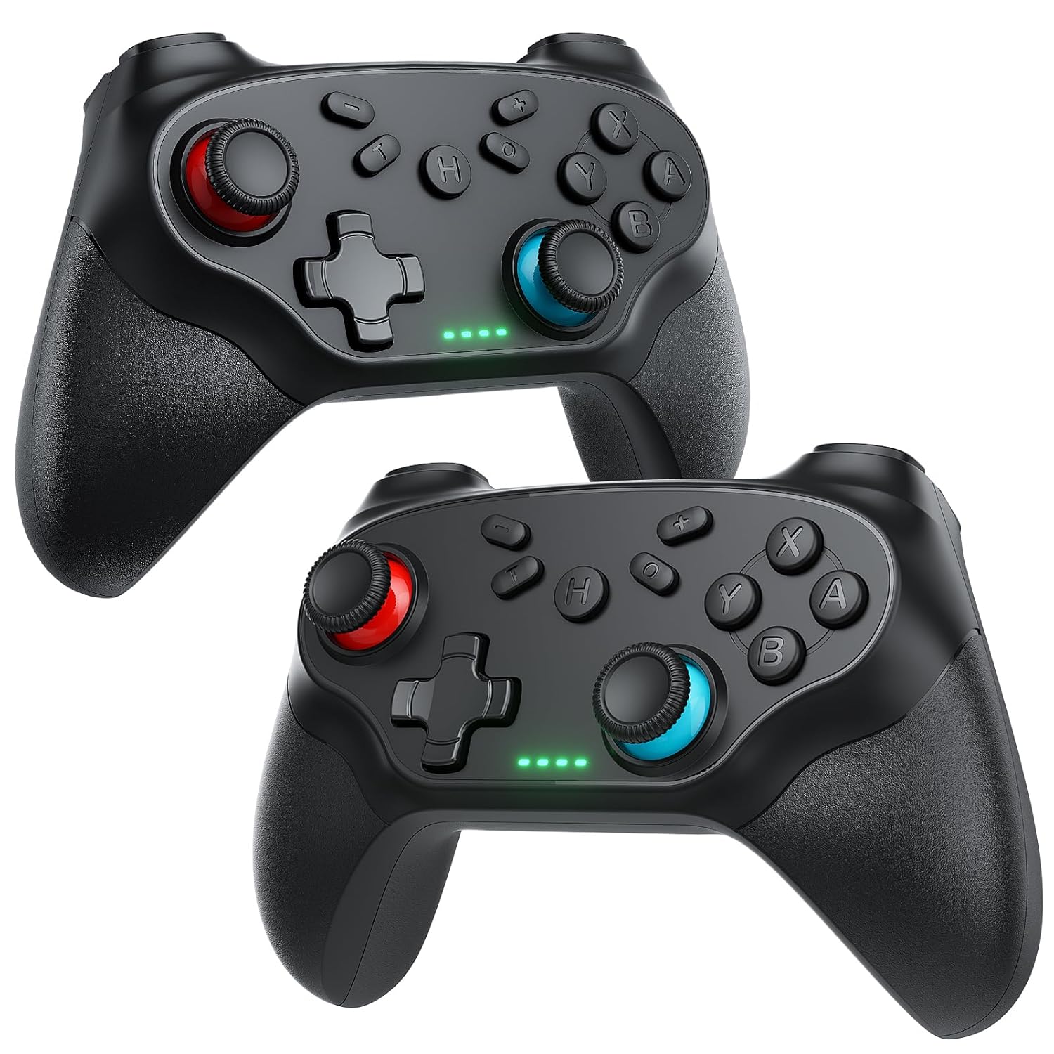 Detalle de Nonbliep 2 Pack Wireless Controller 1000 mAh