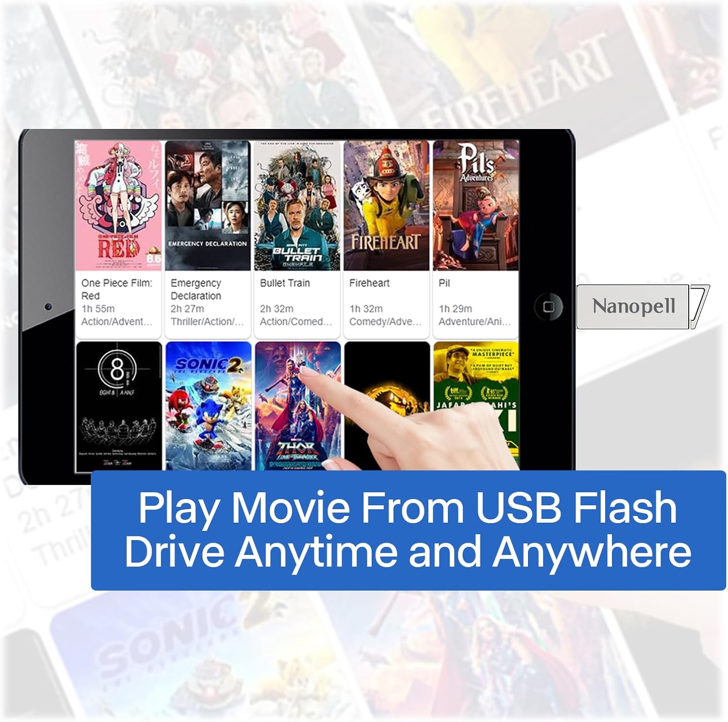Thumbnail 4 de Nanopell USB Stick 128GB 3‑in‑1 Speicherstick