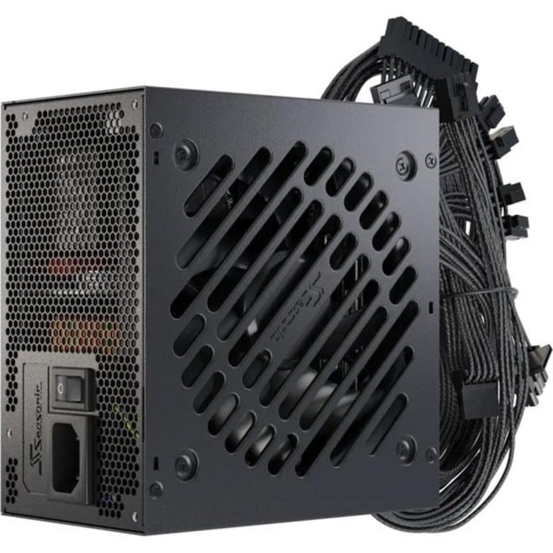 Detalle 2 de Seasonic CORE BC-650 650W: fuente fiable para gaming y creatividad