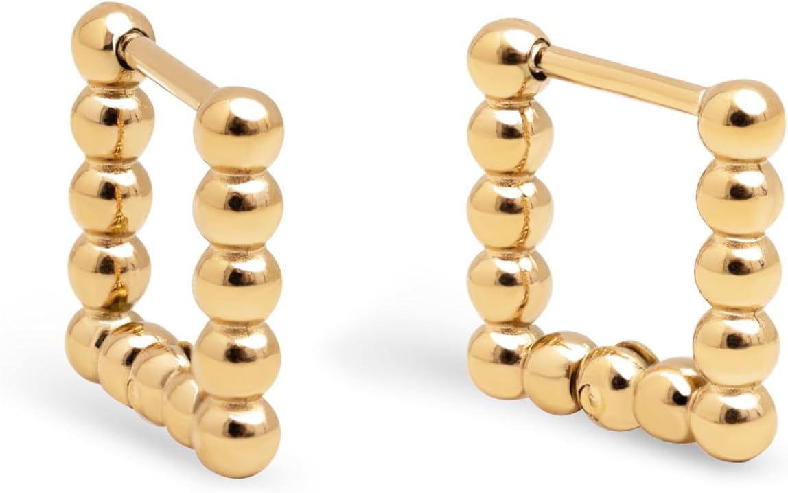 Detalle de SINGULARU Pendientes Mila Dots 11.4 mm