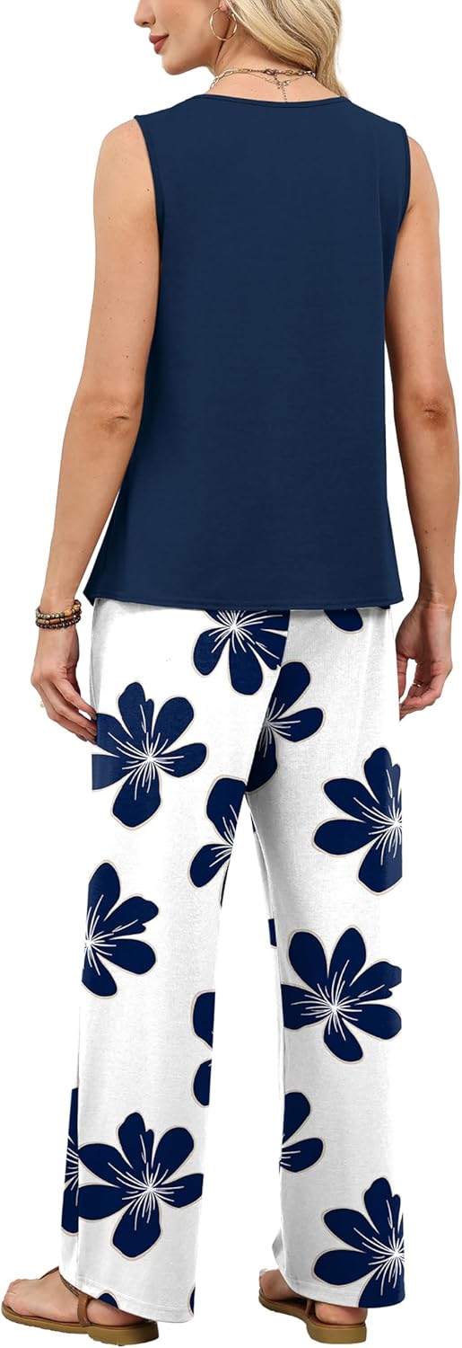 Thumbnail 6 de WIHOLL Two Piece Sets for Women: Dressy Lounge Set for Summer & Vacation
