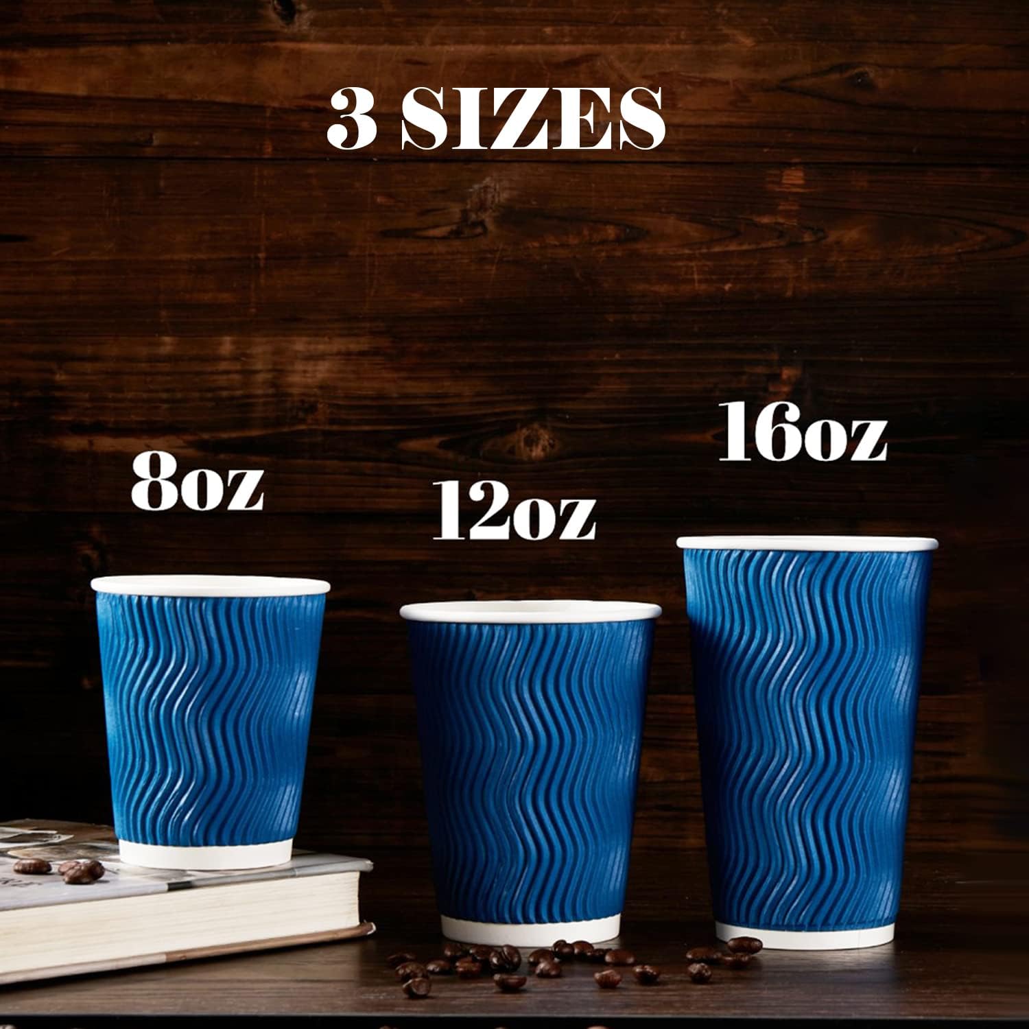 Thumbnail 4 de Lamosi Coffee Cups 12 oz disposable paper cups 🥤
