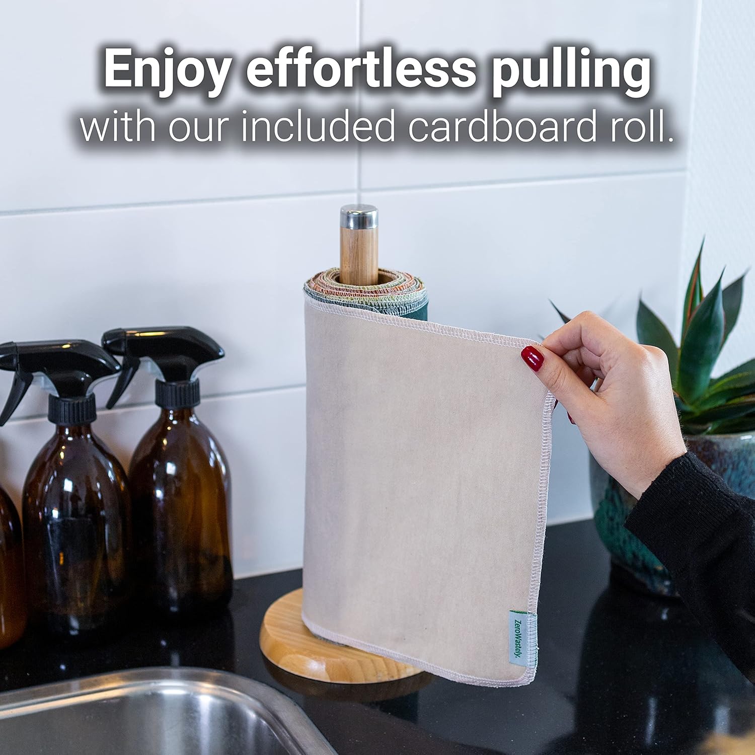 Thumbnail 3 de Reusable Paper Towels - Value Pack of 24 Paperless Paper Towels (100% Cotton)