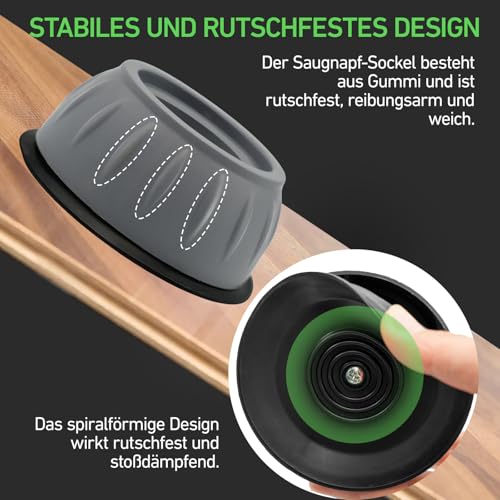 Thumbnail 3 de XIANGLONGY Waschmaschinenfüße 4 Stück – Anti-Vibration Dämpfer, rutschfest