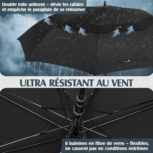 Detalle de ZOMAKE parapluie de golf 172 cm