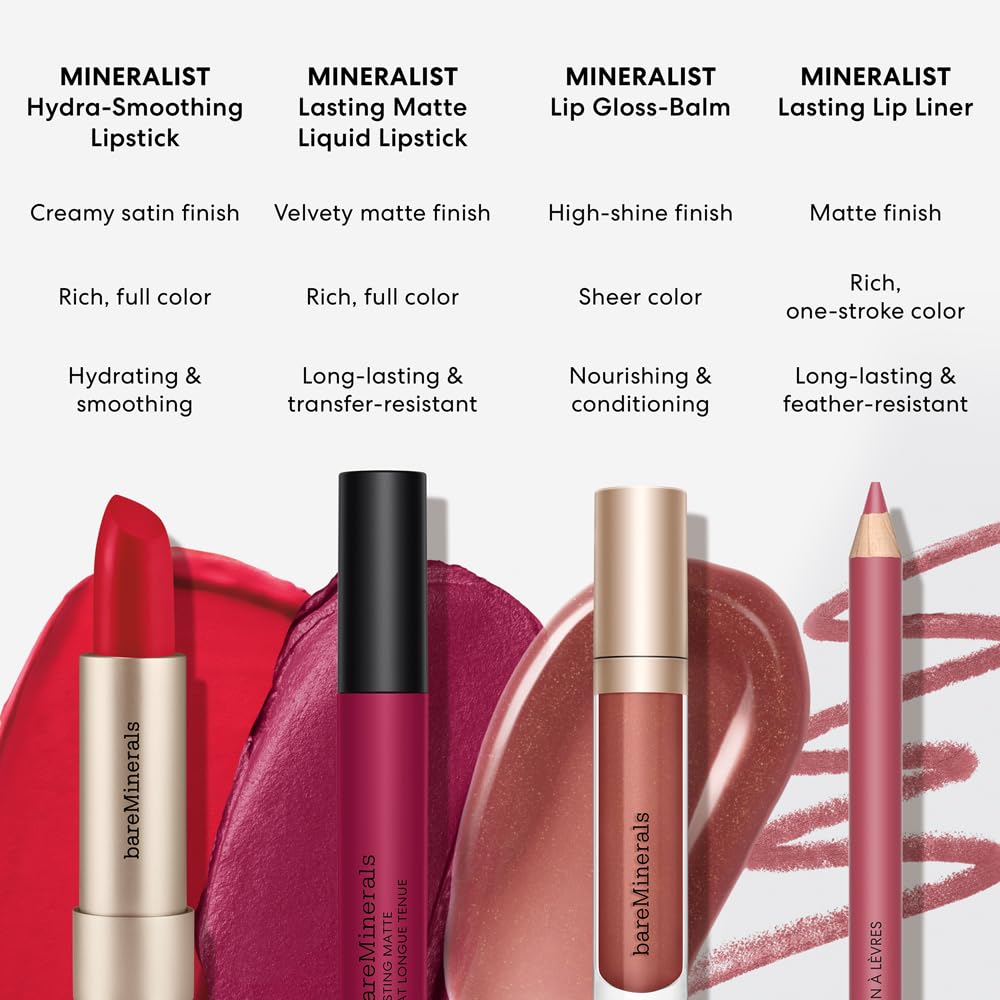 Thumbnail 3 de bareMinerals Mineralist Lip Gloss ⚡