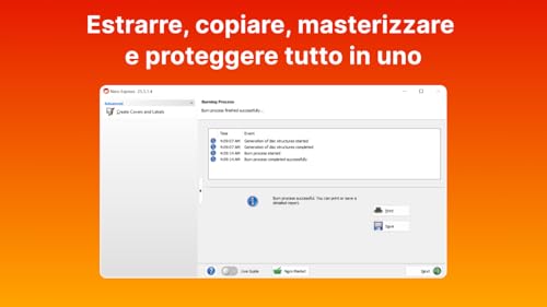 Detalle 2 de Nero Burning ROM 2026 su Chiavetta USB – Masterizzazione, Backup e Sicurezza su chiavetta