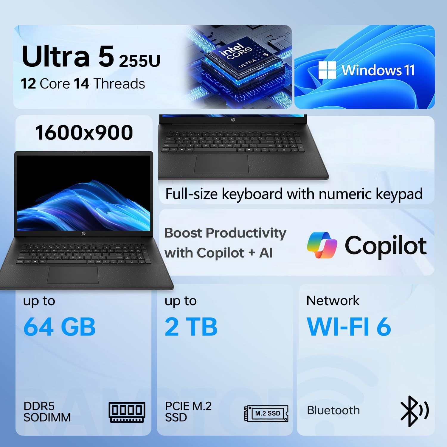 Detalle 2 de HP 17.3-inch Laptop