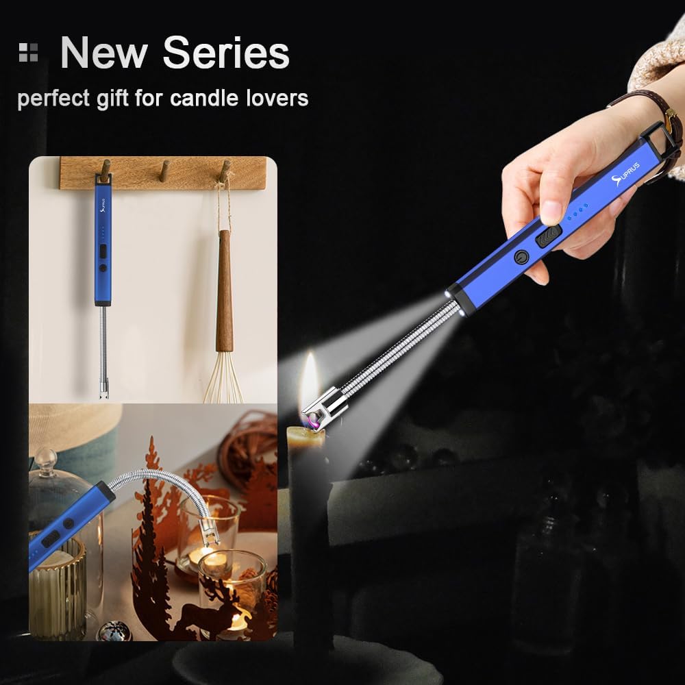 Thumbnail 1 de SUPRUS Rechargeable Candle Lighter, Stainless Steel