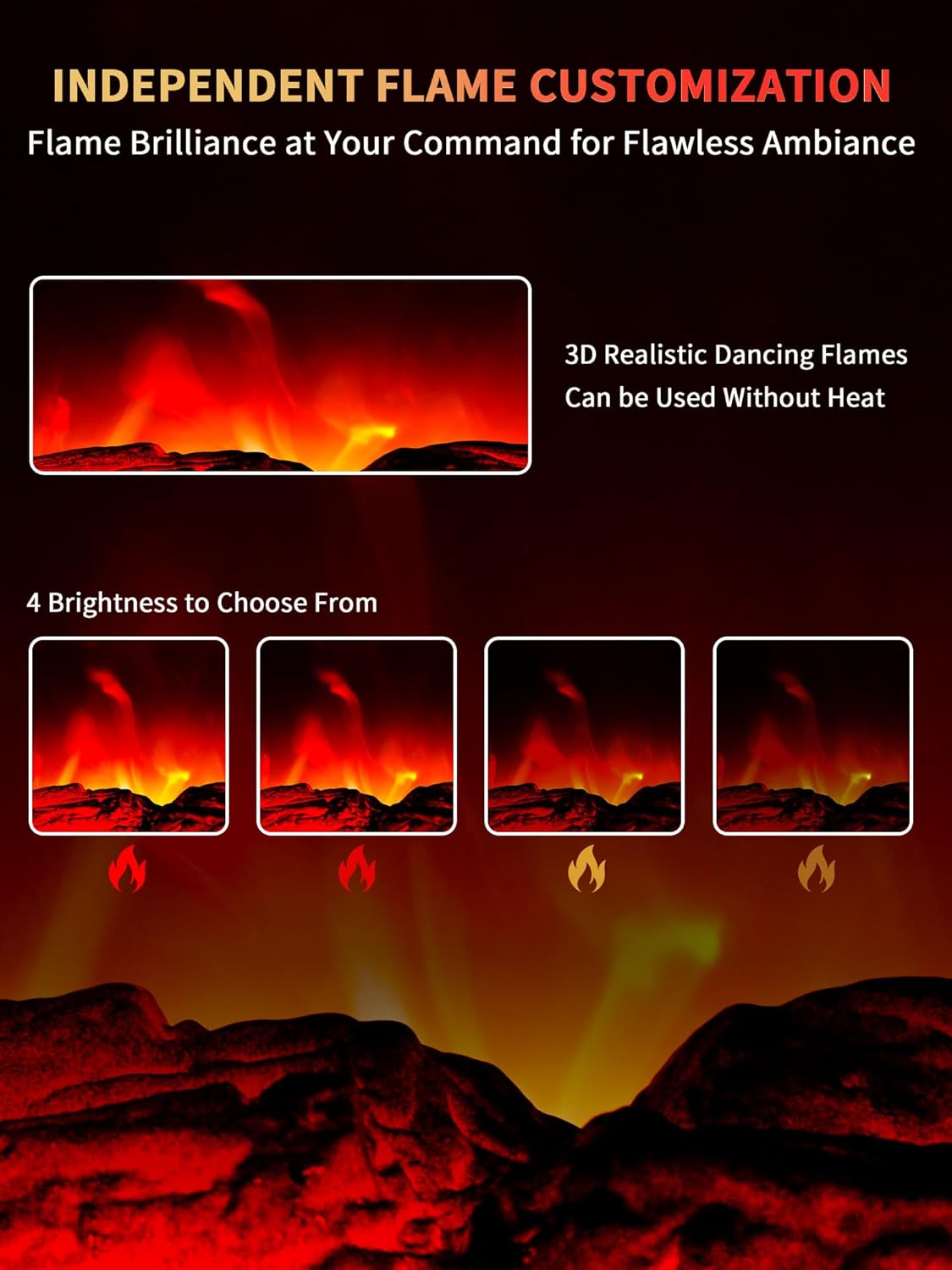 Thumbnail 1 de RealSmart 22-in Electric Fireplace