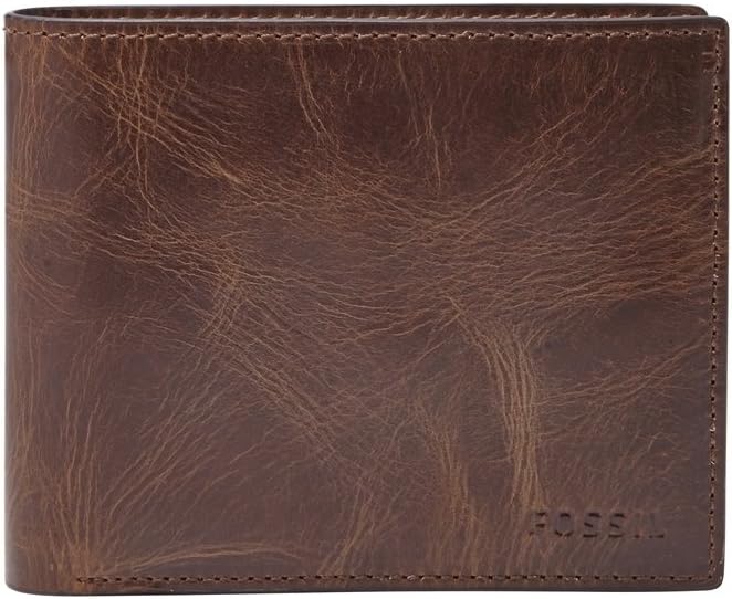 Detalle de Fossil Derrick portafogli pelle 11,4 cm 👛