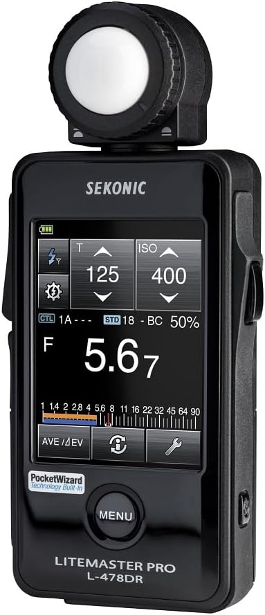 Thumbnail 2 de Sekonic L-478D LiteMaster Pro touch-screen light meter (L-478D) for ambient & flash readings
