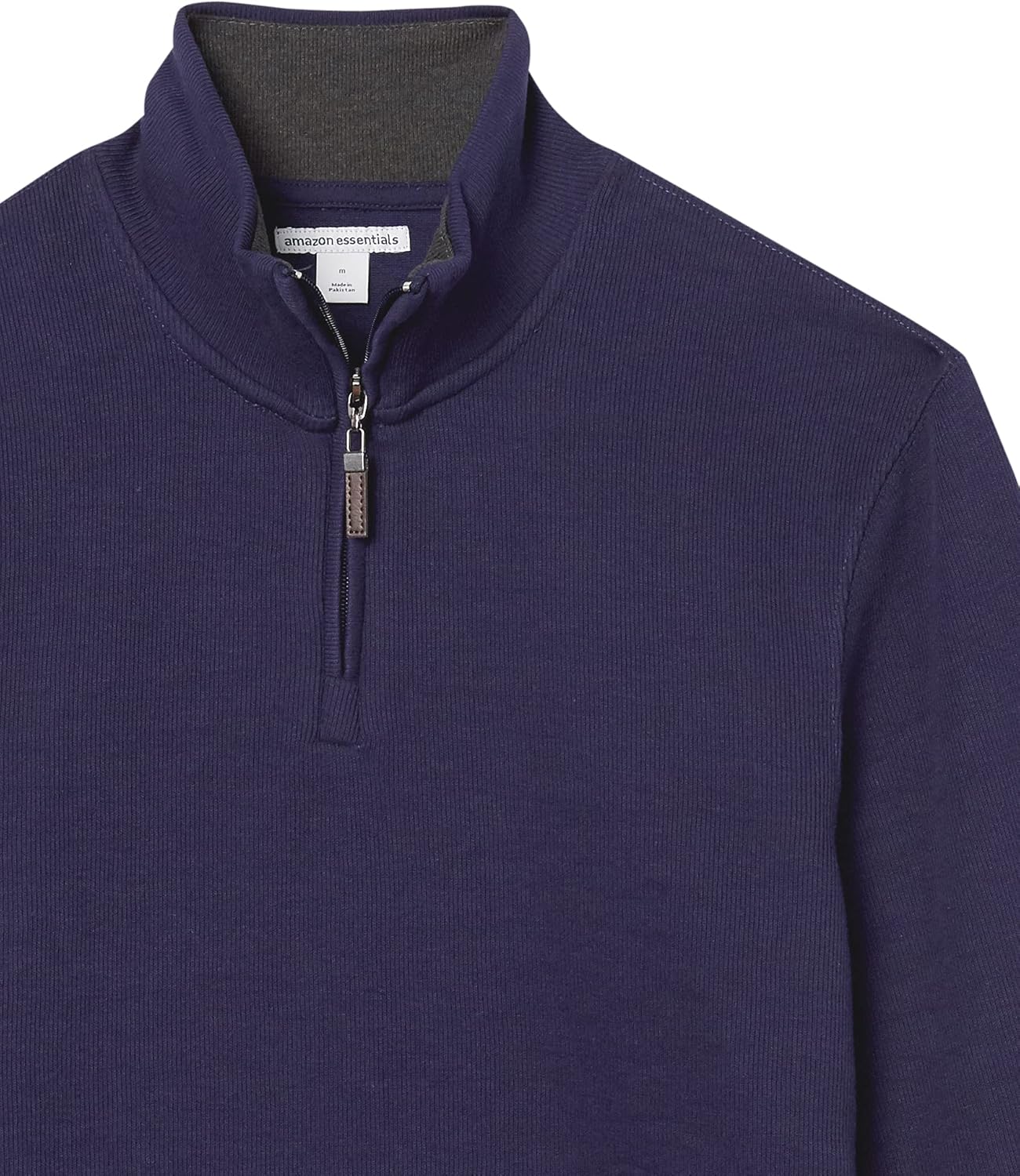 Thumbnail 4 de Herren-Pullover mit Viertelreißverschluss aus französischem Rippstrick – Amazon Essentials (Normale Passform)
