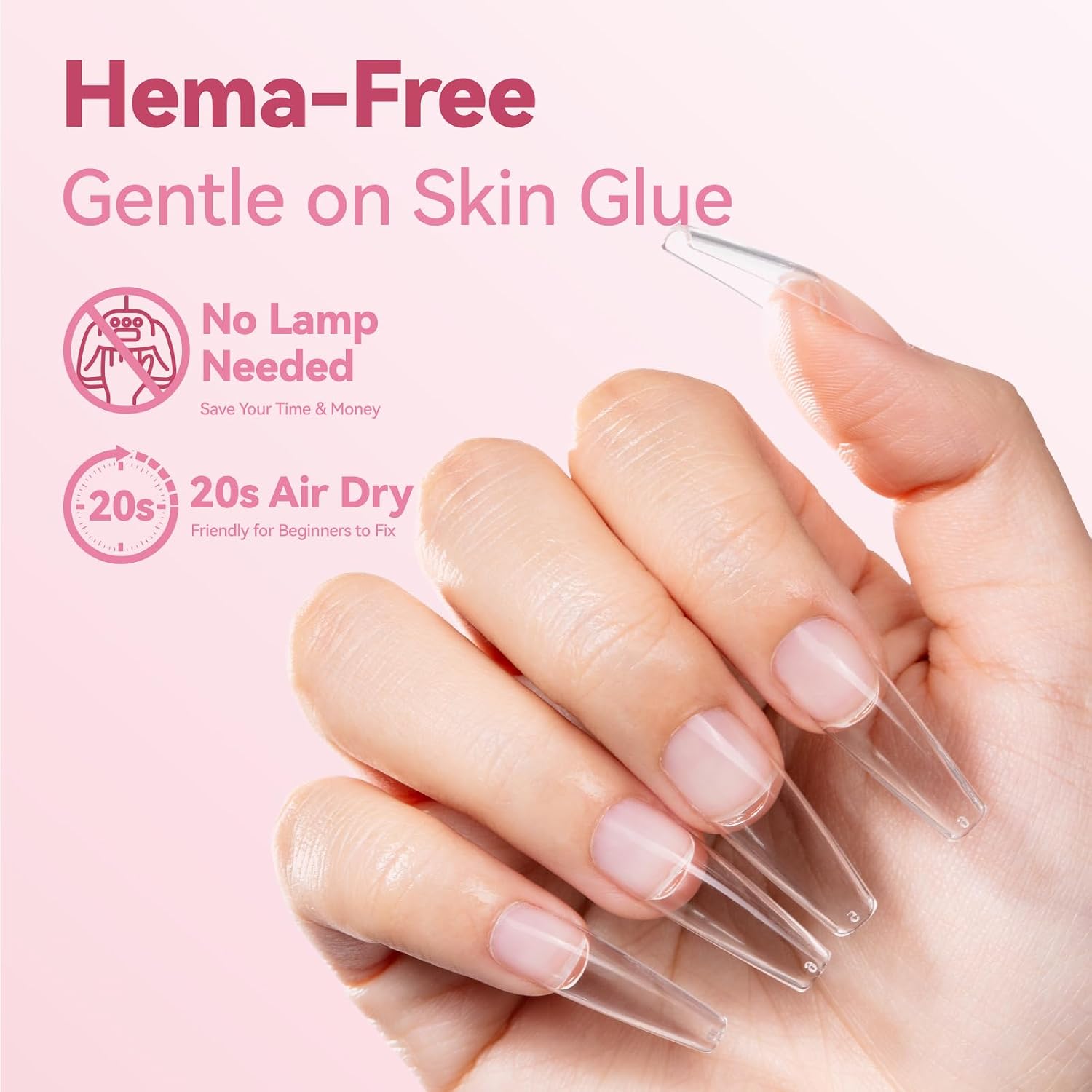 Detalle 2 de Makartt Nail Glue Extra Strong 10ml x2