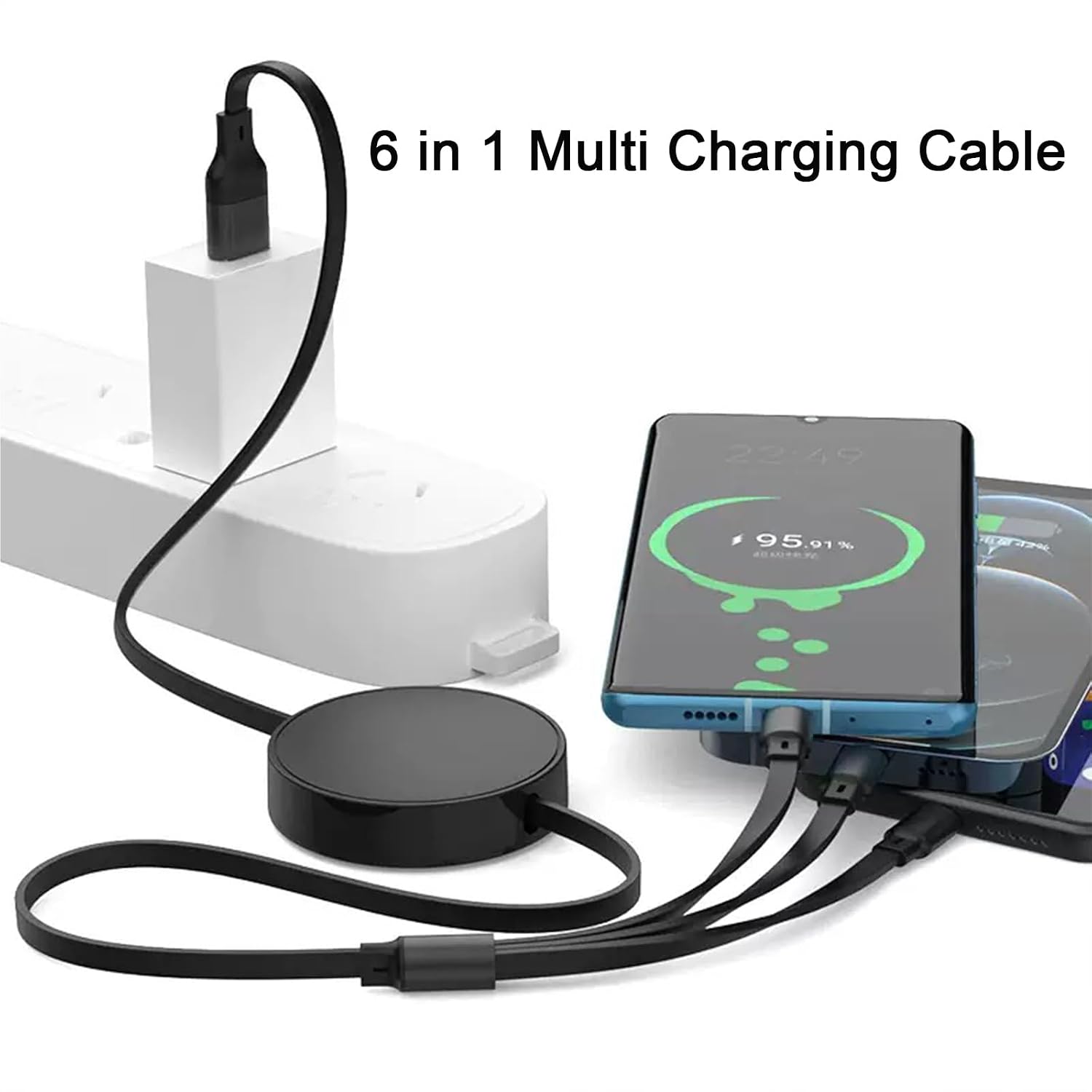 Thumbnail 2 de Multi Charger Cable 66W Retractable