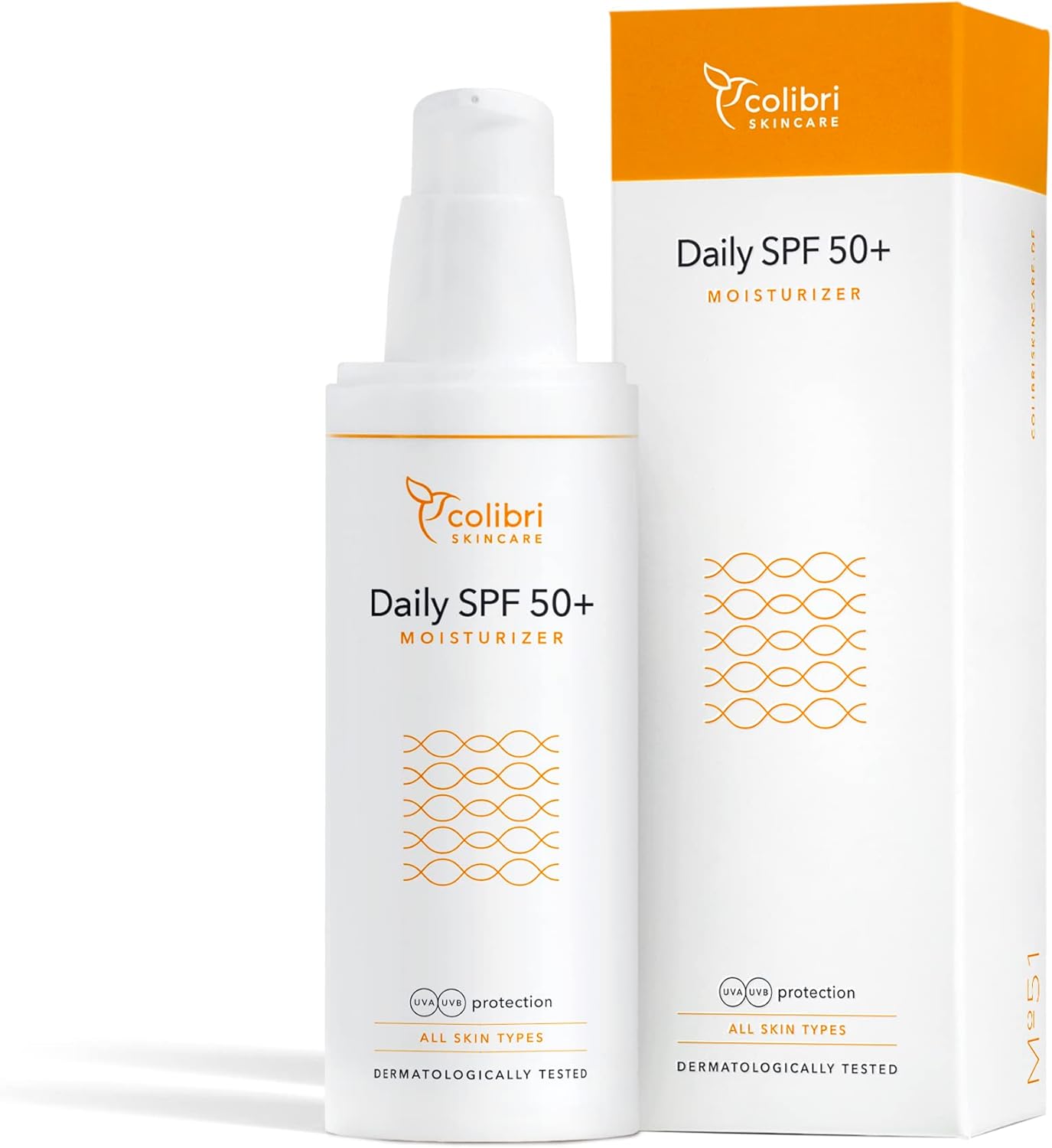 Detalle de colibri skincare DAILY 80ml crème solaire visage