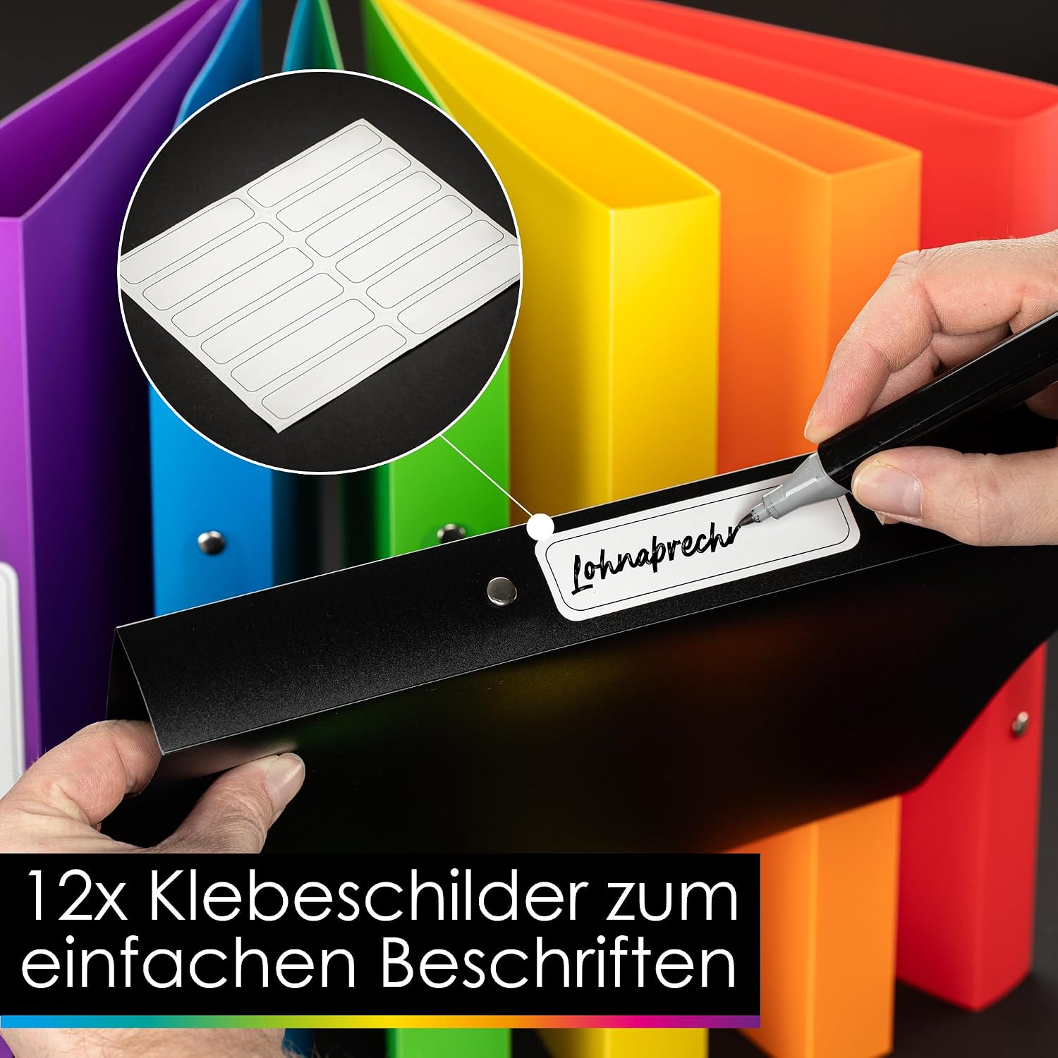 Thumbnail 4 de OfficeTree 12x Ringbuch A4 Set
