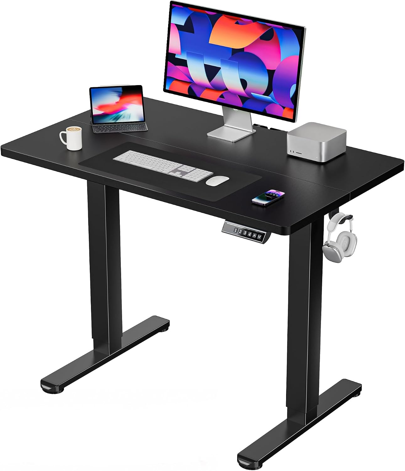 Detalle de HUANUO Electric Standing Desk, 40 x 24 Inches