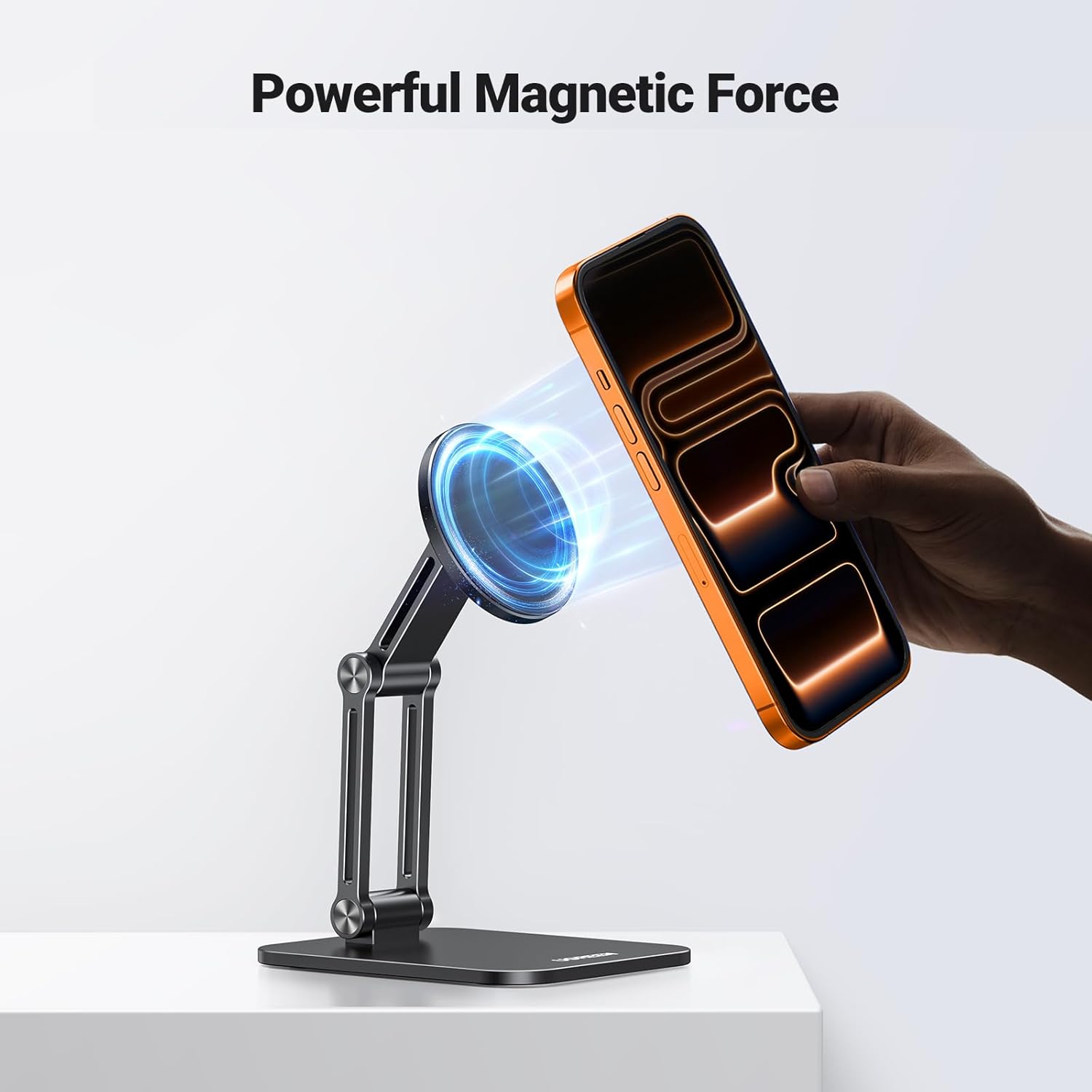 Thumbnail 2 de UGREEN Magnetic Phone Stand, Foldable Aluminium, 360° Rotation, Adjustable Arms