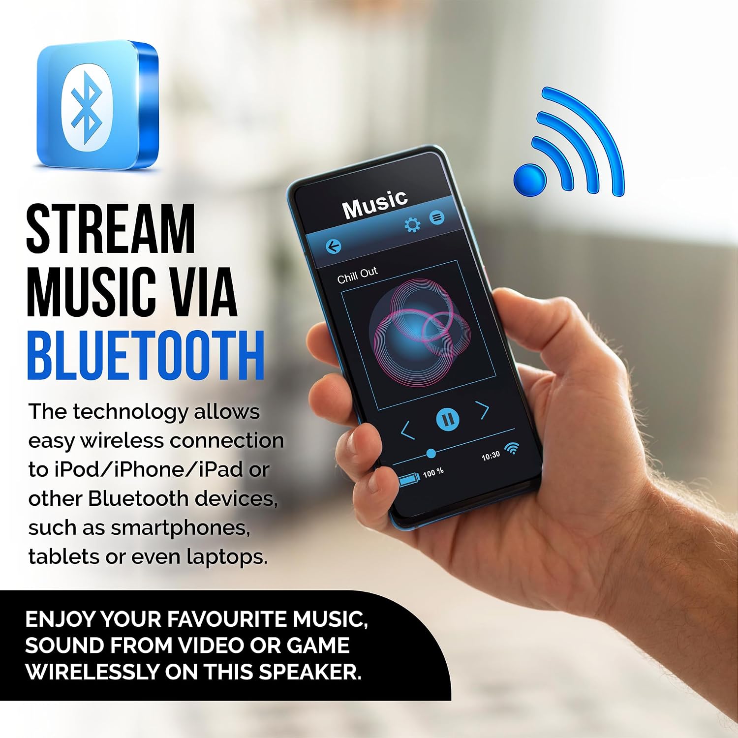 Thumbnail 4 de Philips Portable CD Boombox with Bluetooth 12W