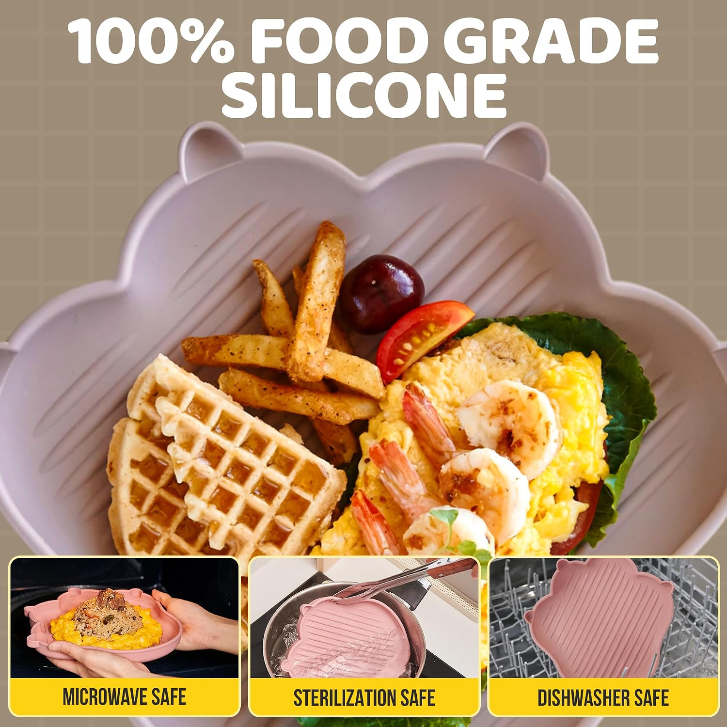 Detalle 1 de Firgi Silicone Baby Plate