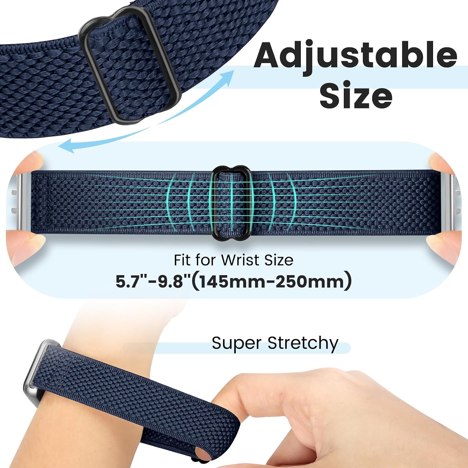 Thumbnail 2 de Galaxy Fit 3 elastic nylon straps