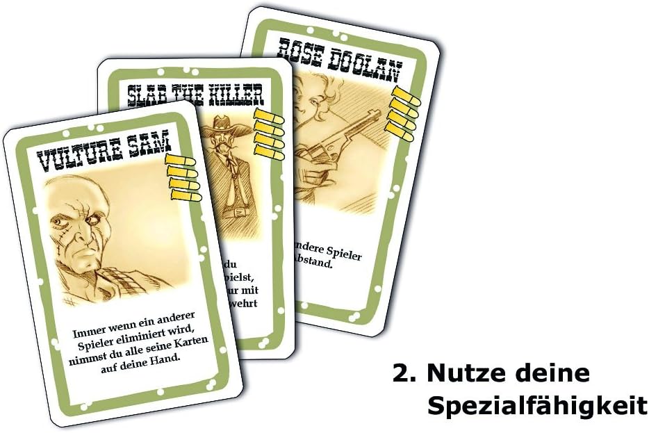 Thumbnail 4 de ABACUSSPIELE 69162 Bang!, Gioco in Scatola – Lingua Tedesca
