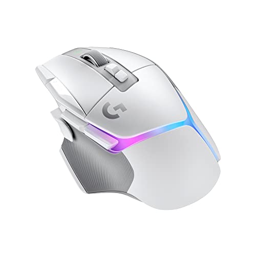 Detalle de Logitech G502 X Plus Lightspeed: Ratón inalámbrico gaming con LIGHTFORCE, HERO 25K y LIGHTSYNC