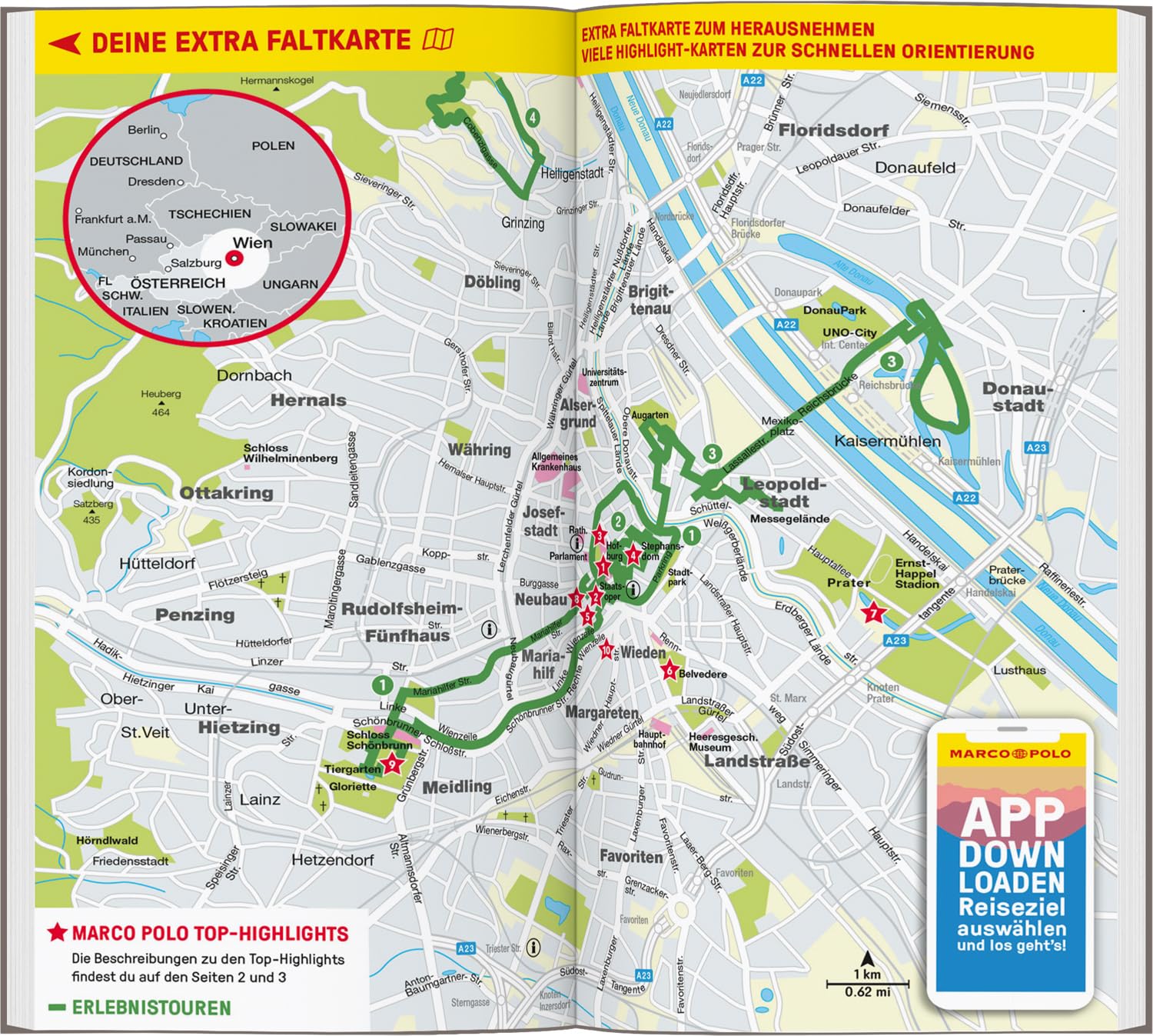 Thumbnail 6 de MARCO POLO Reiseführer Wien – reseguide med insidertips och kostnadsfri turapp