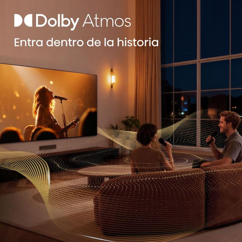 Detalle de Hisense TV QLED 32A5S 32" – Sencillez y color en espacios reducidos