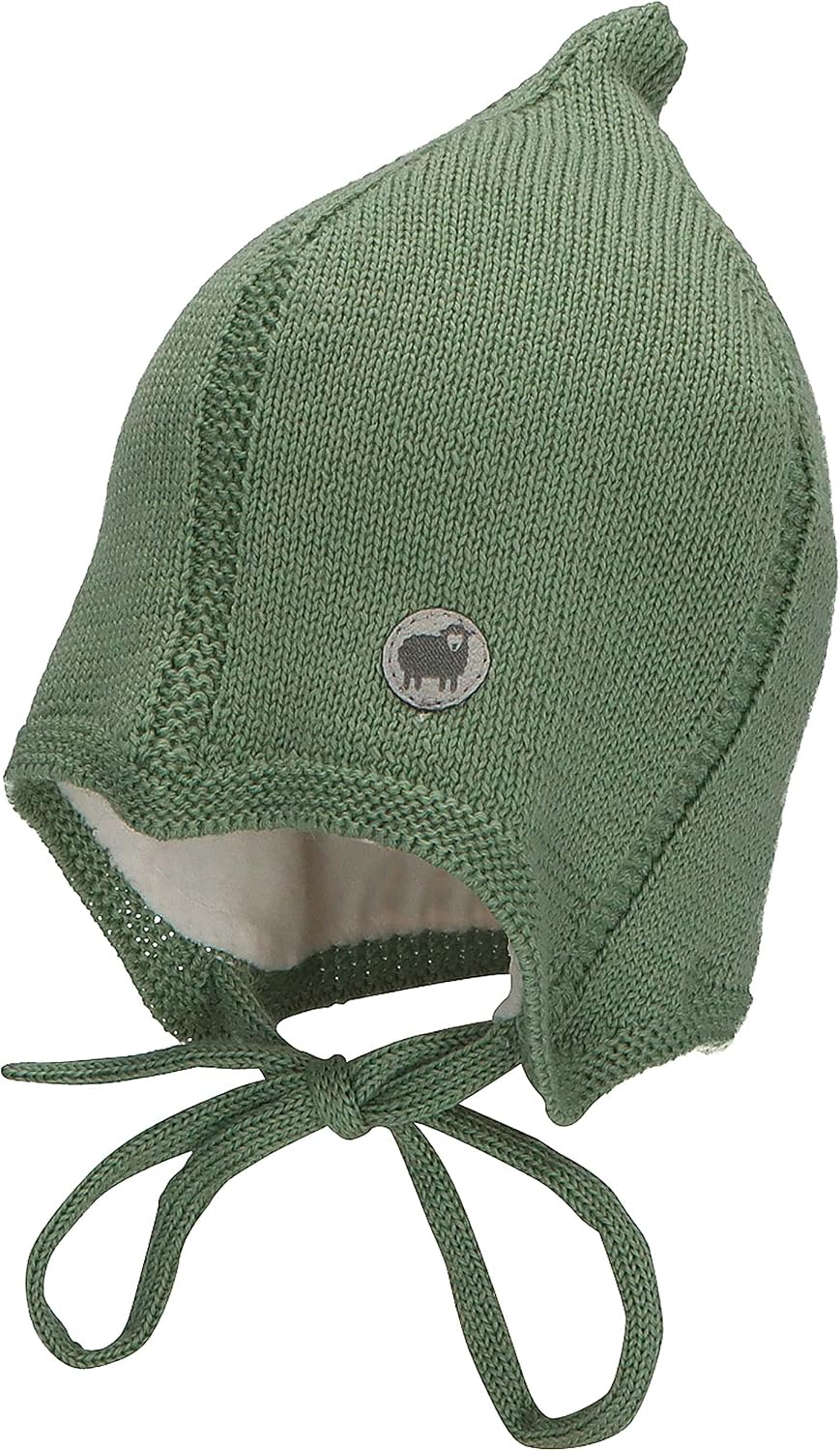 Thumbnail 6 de Sterntaler Strickmütze Pur Wolle Zipfli Bonnet Bébé garçon
