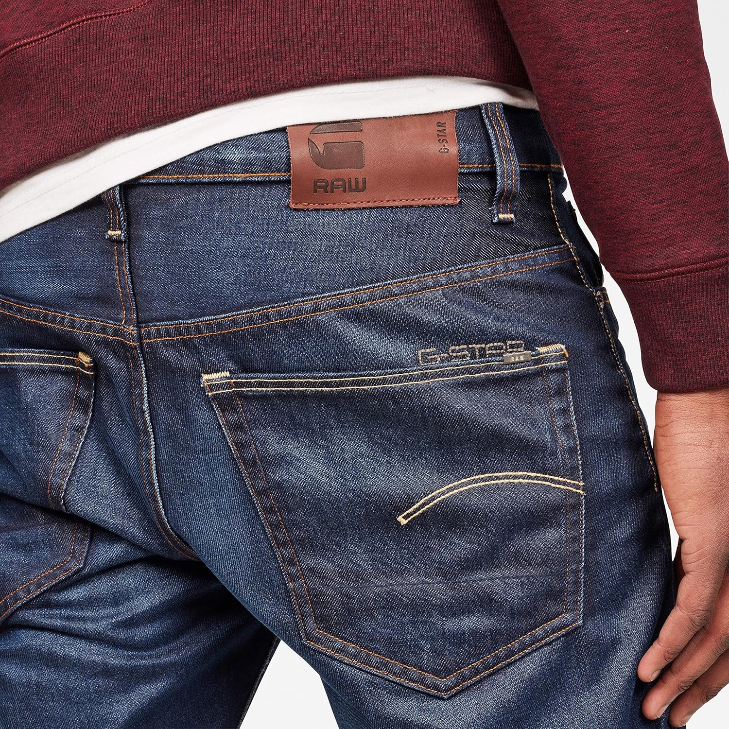 Thumbnail 2 de G-Star Herren 3301 Straight Jeans – Normaler Bund, gerades Bein