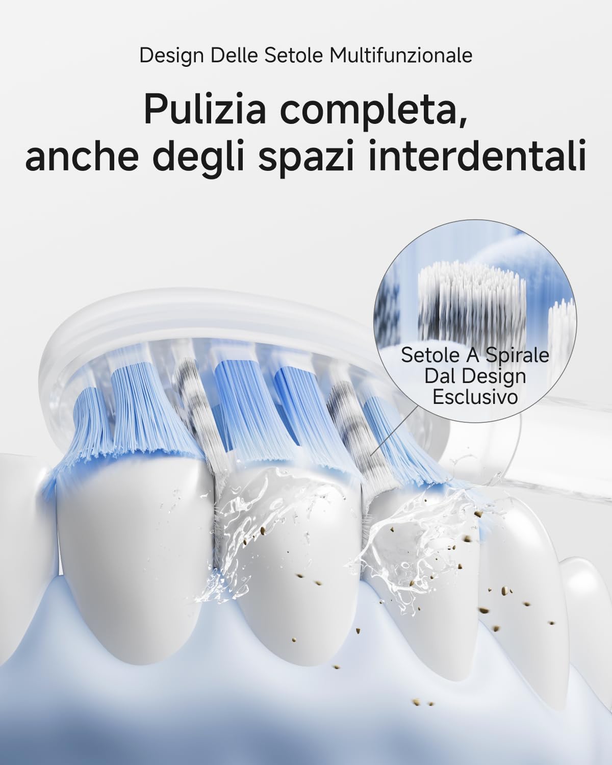 Thumbnail 3 de Laifen Wave Pro spazzolino elettrico sonico WaveMotion 60° per adulti, batteria 70 giorni, 2 testine, IPX8 (rosa)