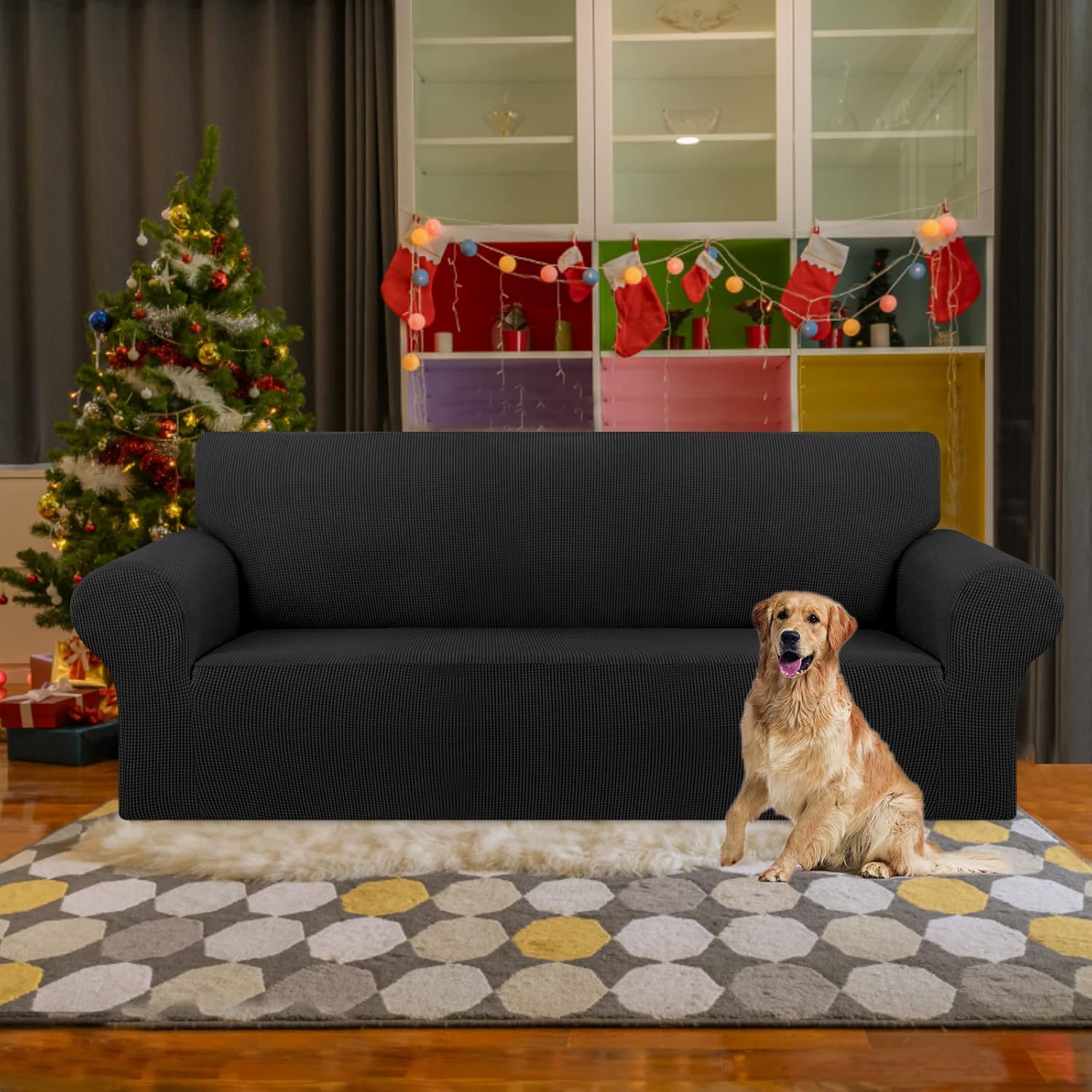 Thumbnail 1 de KEKUOU Stretch Sofa Cover 78"-94" 🛋