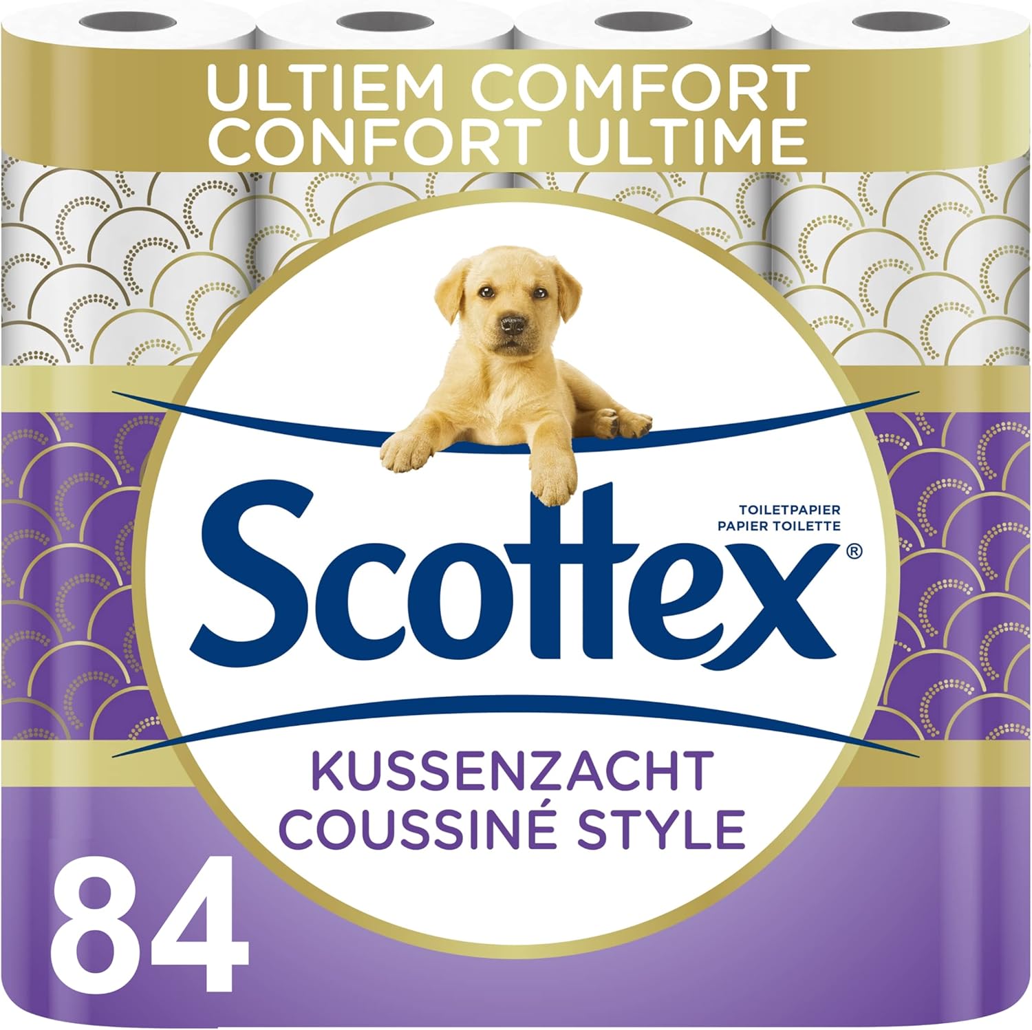Thumbnail 4 de SCOTTEX Classic Décor – Papier toilette 2 plis, 24 rouleaux – douceur et résistance, 3 en 1