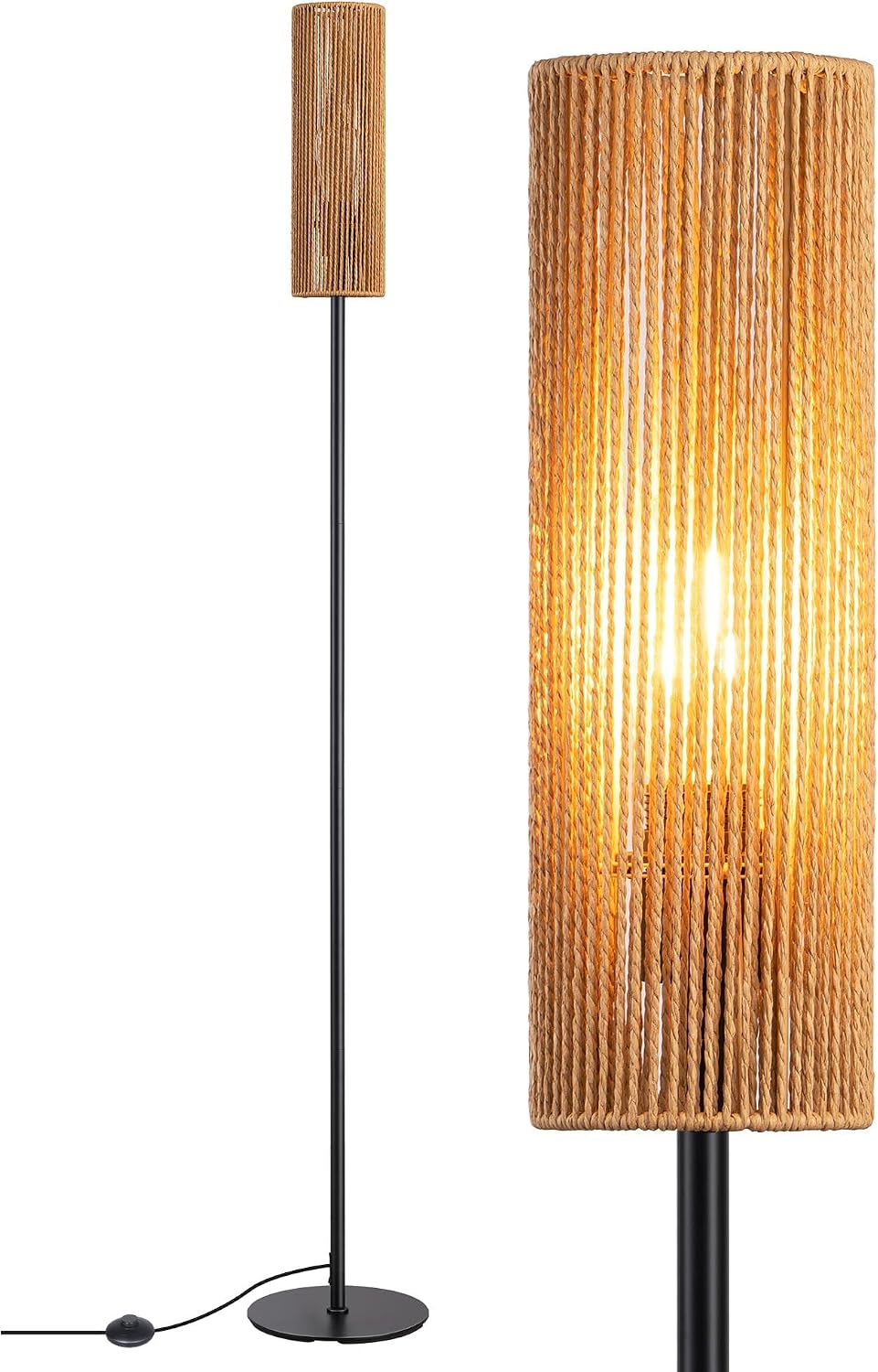 Detalle de EDISHINE Stehlampe Wohnzimmer 165 cm