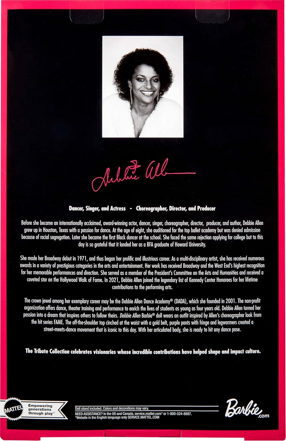 Thumbnail 5 de Barbie Signature Debbie Allen Tribute Doll — Posable, Dance-Inspired Collectible (JBJ24)