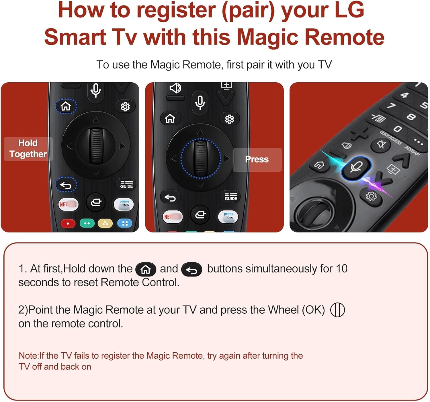 Thumbnail 4 de LG Magic Remote MR20GA Replacement
