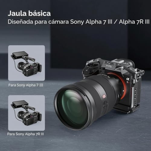 Detalle 2 de (Nueva Versión) SMALLRIG A7RIII / A7III / A7M3 Cage para Sony A7 III / A7R III